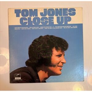Tom Jones Close Up Vinyl Record LP 1972 Parrot London Records